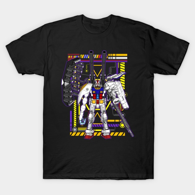 RX-78 Gundam T-Shirt by gblackid